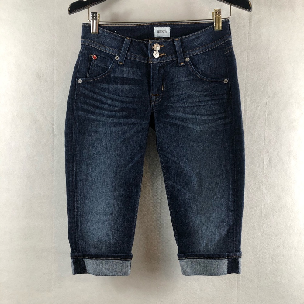 Hudson Malibu Flap Pocket Jeans Size 25 shorts - Picture 1 of 8